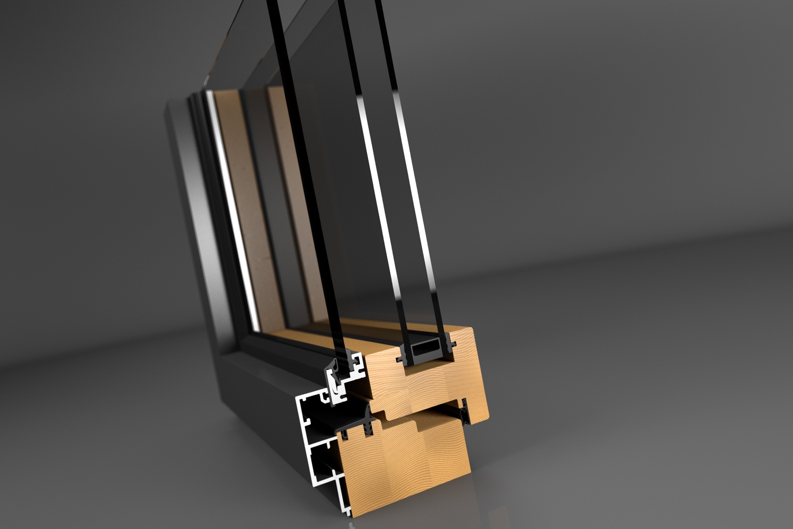 With Integrated Blinds